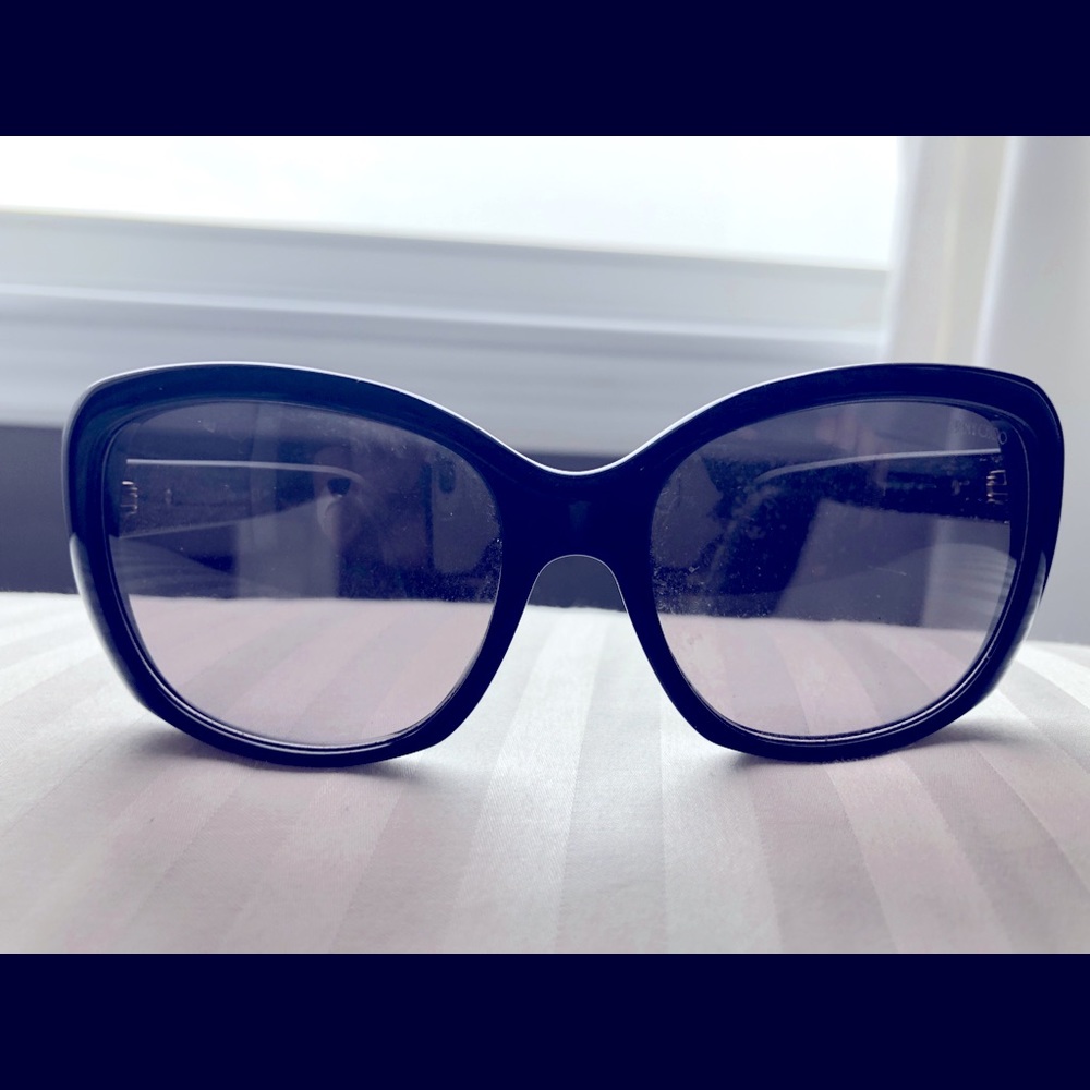 Jimmy Choo sunglasses with case & cleaning cloth